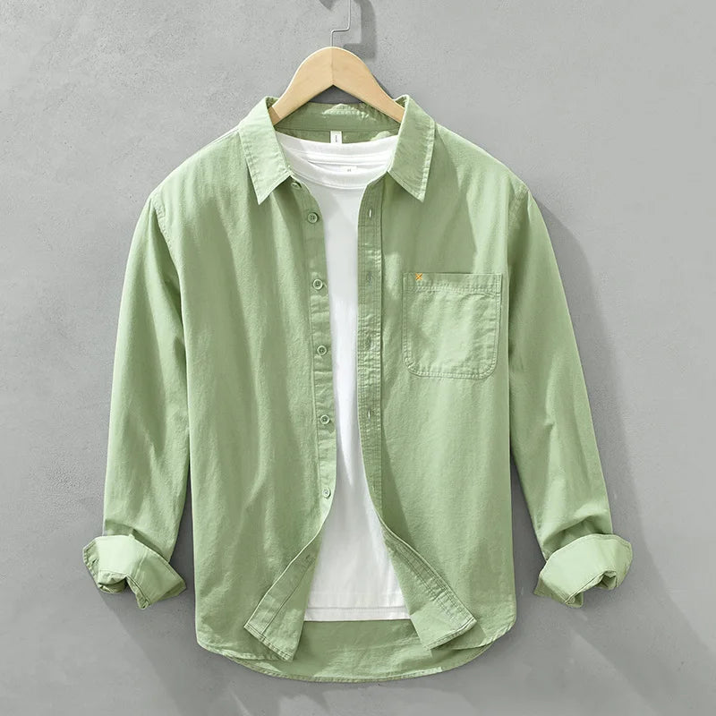 CAMISA DE HOMBRE ESTILO MINIMALISTA SILAMODA™