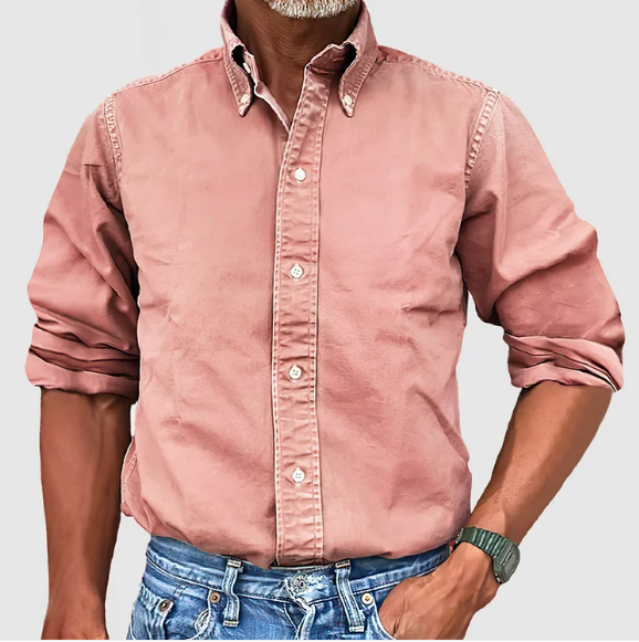 Nelson | Camisa esencial de manga larga