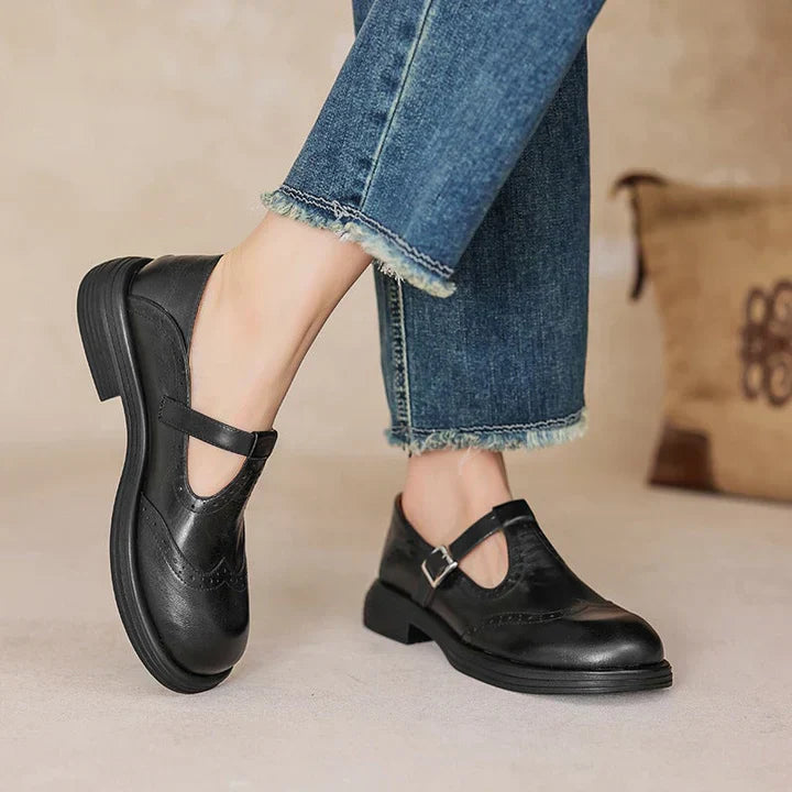 Verda - Elegante zapato de piel